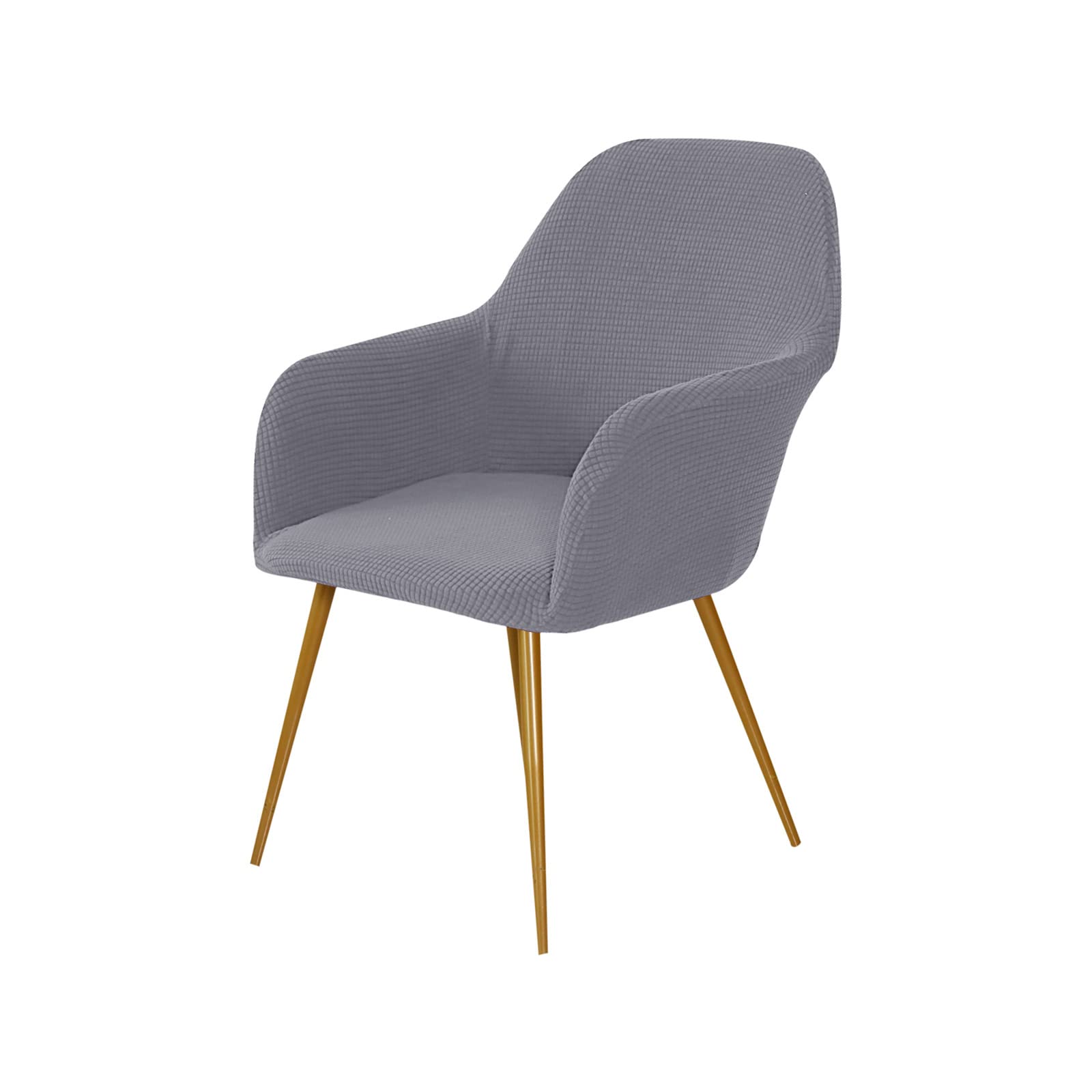 Housses De Chaise De Salle à Manger Incurvées – Tissu Élastique, Design Creux – Protection Anti-Taches