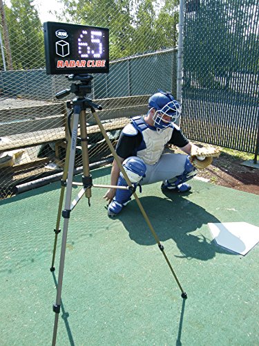Jugs Radar Cube — Sports Radar. Clock Speeds From 32 Mph–100+ Mph. Large Bright 3'' Led Numbers. Portable Compact Design. #TOP2
