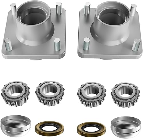 Drive-up Club Car DS - Conjunto de buje delantero para carrito de golf con rodamientos, kit de sellos para Club Car DS 1981-2003 Carros de golf