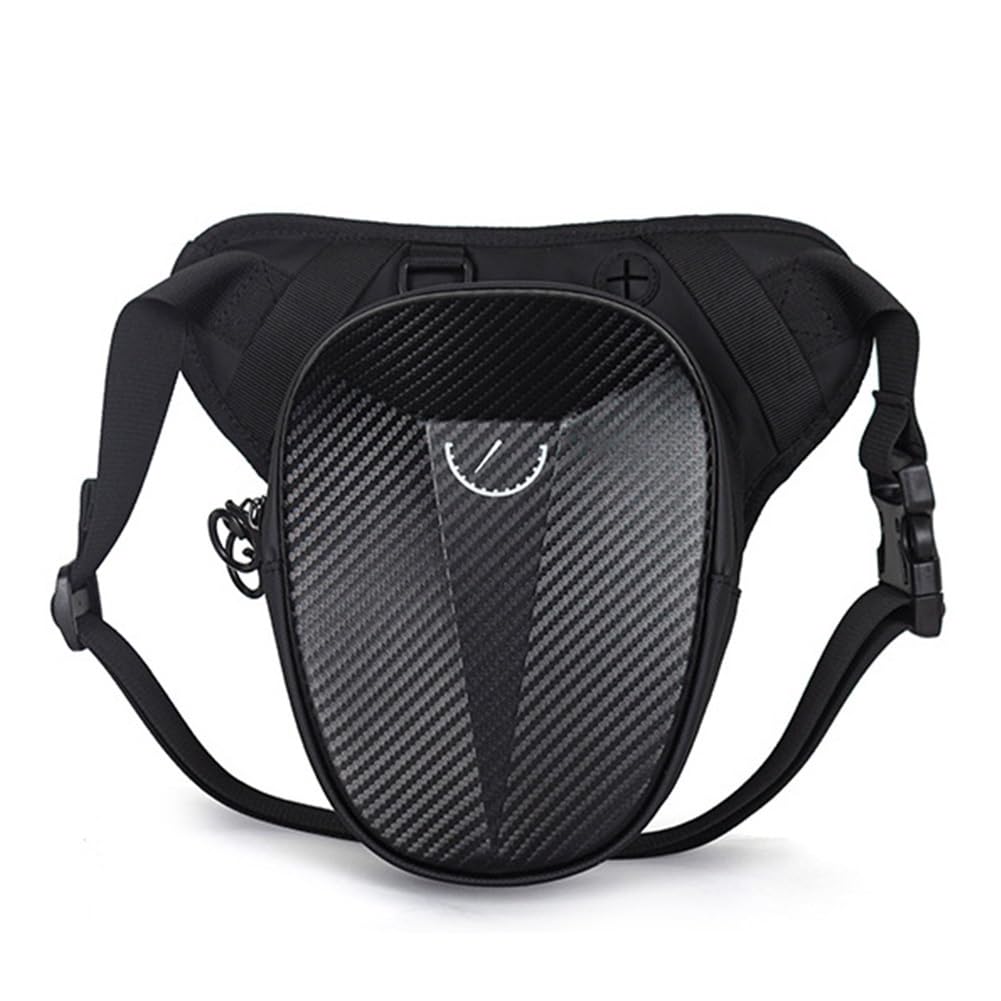 Pochette de taille de cuisse pour moto avec système de rangement Molle