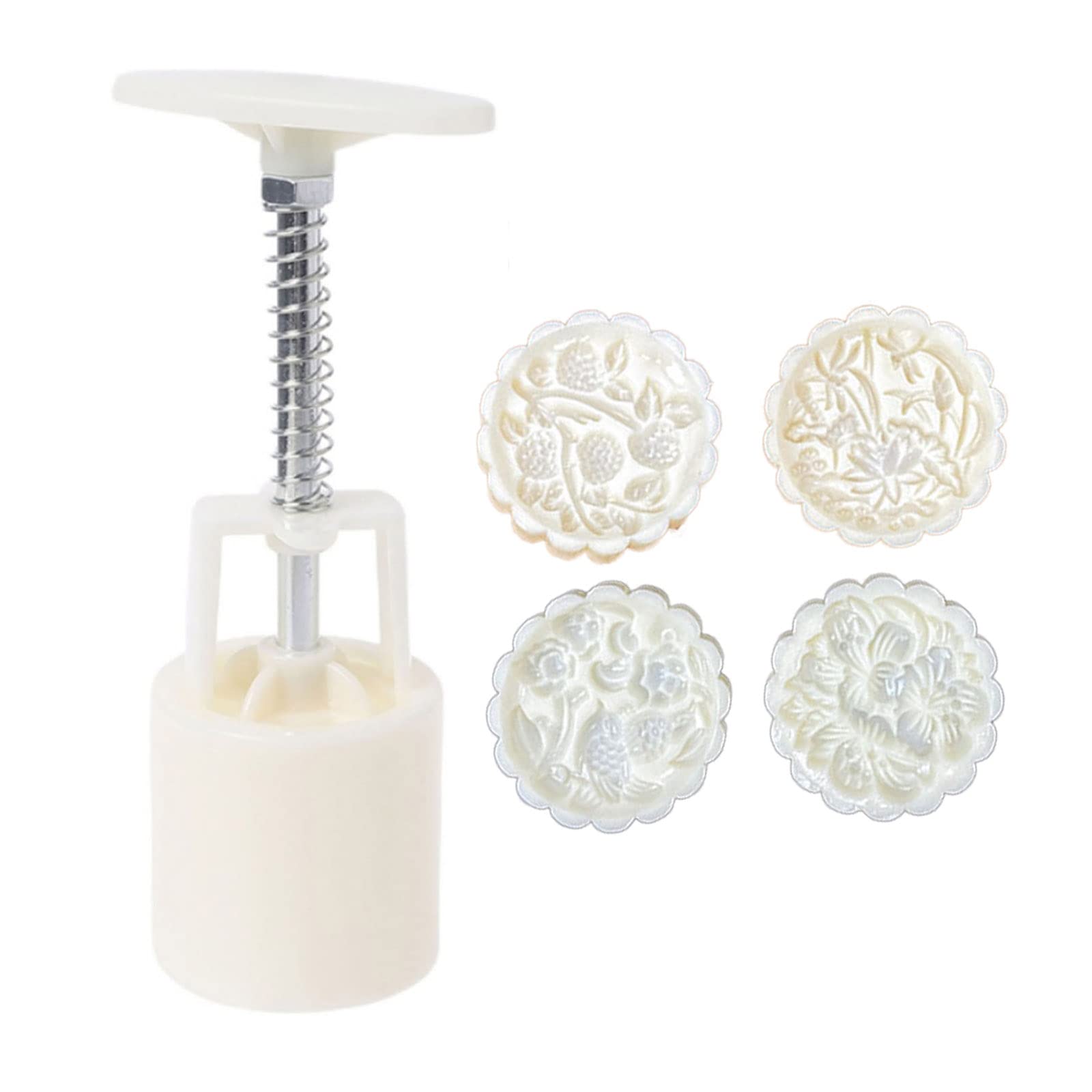 Kalttoy Stamp Cute Flower Shape Mold Festival Hand Press Pastry Decorating Gadget Mold