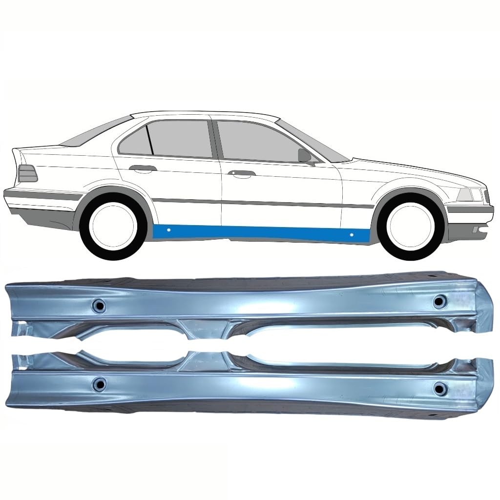Voll schweller für BMW 3 E36 1990-2000 / Links+Rechts/Satz
