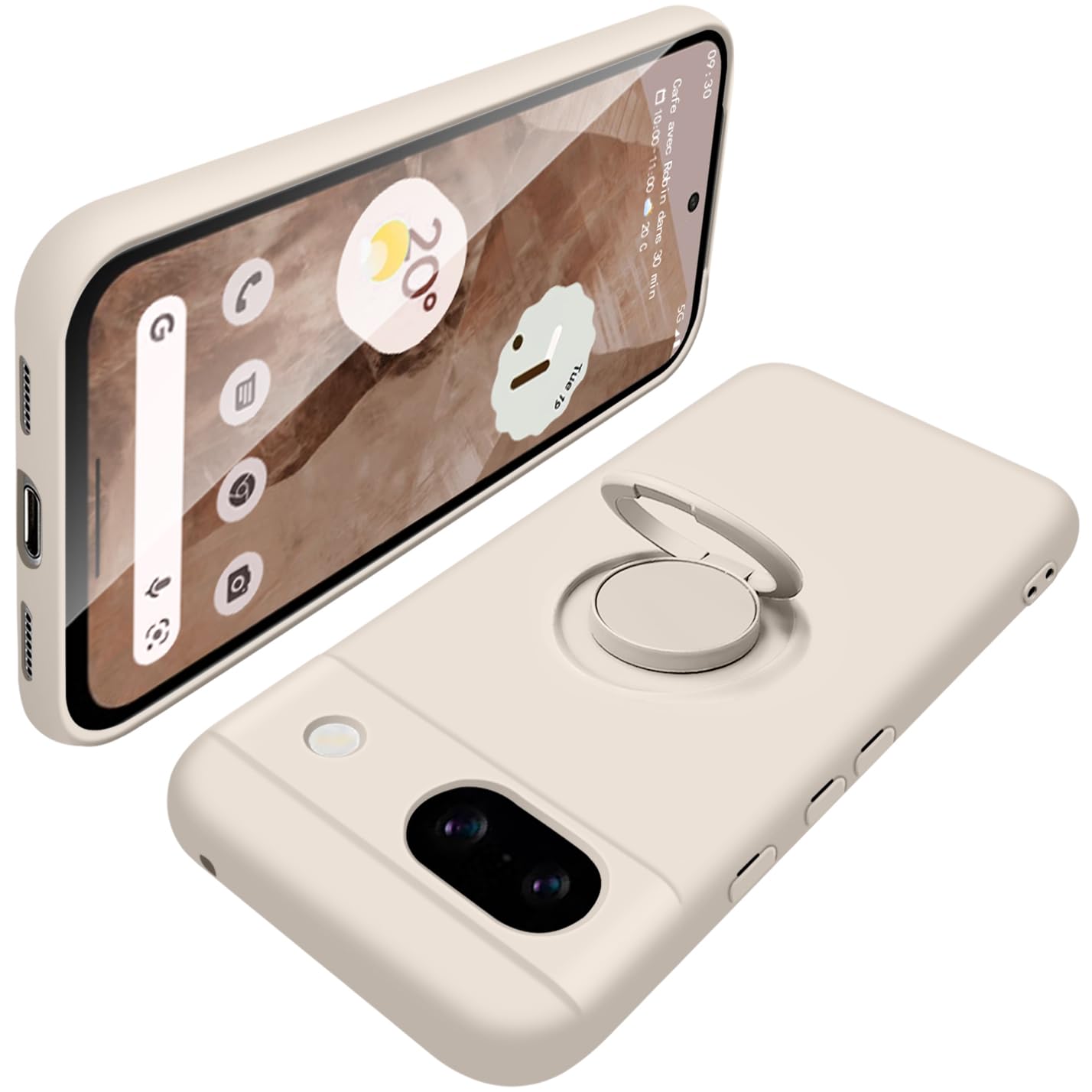 Google Pixel 8a SIMフリー（ケース、リング 3000円分付可） Amazon.co.jp: Google Pixel 8a ケース リング付 ピクセル8a