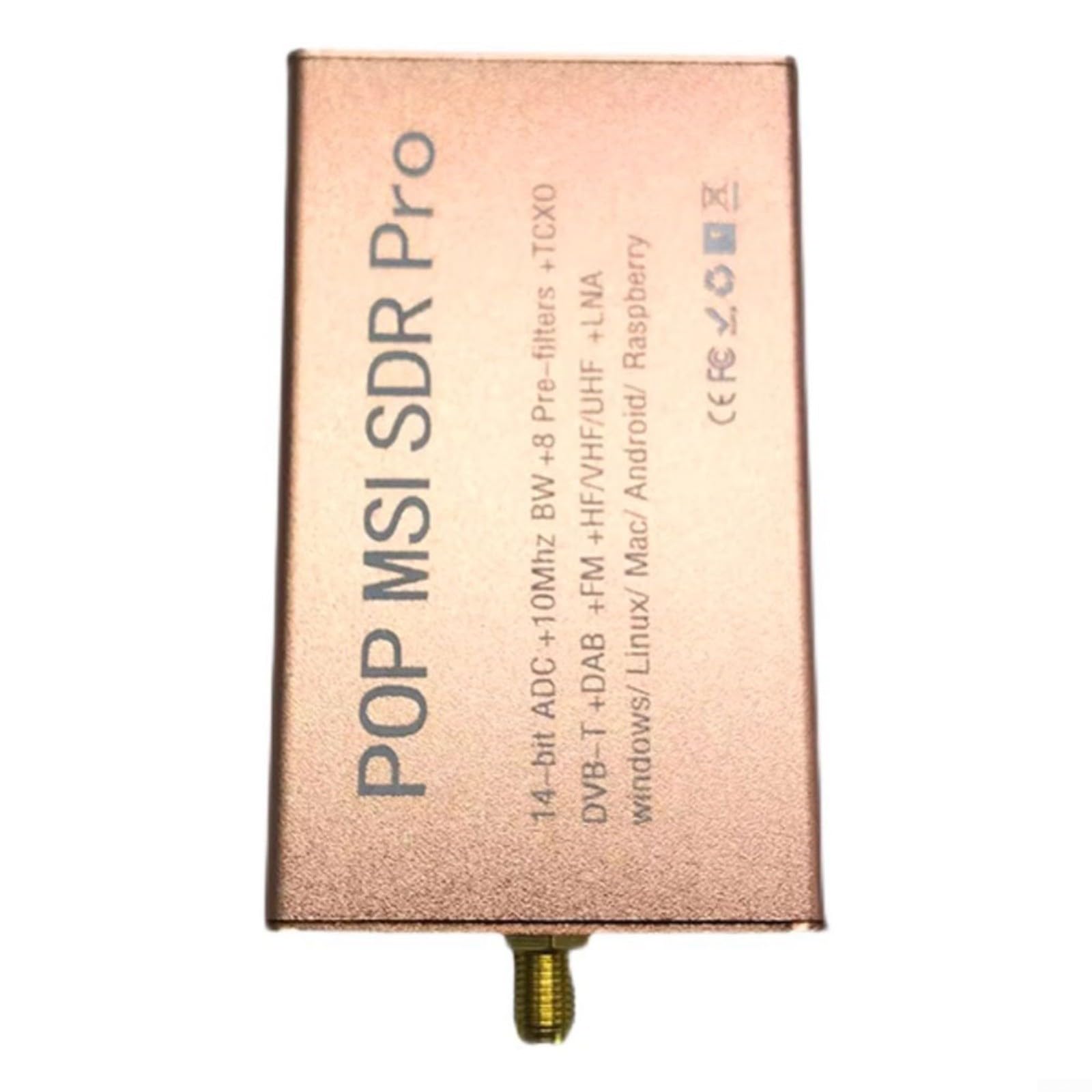 Kit antenna ricevitore, per radio MSI Pro e RSP1 Wideband Software Defined Radio, 14-Bit per Adc, gamma di frequenza 10KHz-2GHz, Per connettore SMA, interfaccia di tipo C, compatibile, con