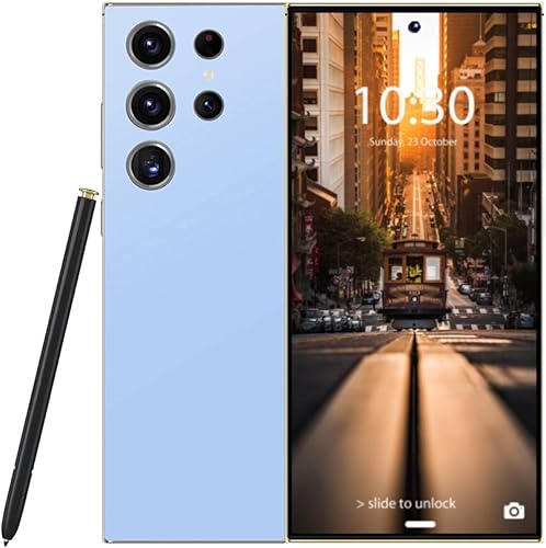 Echoamo C24 Ultra Desbloqueado Teléfono 5G Dual SIM, 8GB+256GB Gran Almacenamiento Desbloqueado, Teléfono celular Android 14.0, 6800 mAh Batería