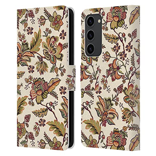 Protection Samsung S23 Plus 5G étui portefeuille cuir Ninola Jardin Moderne
