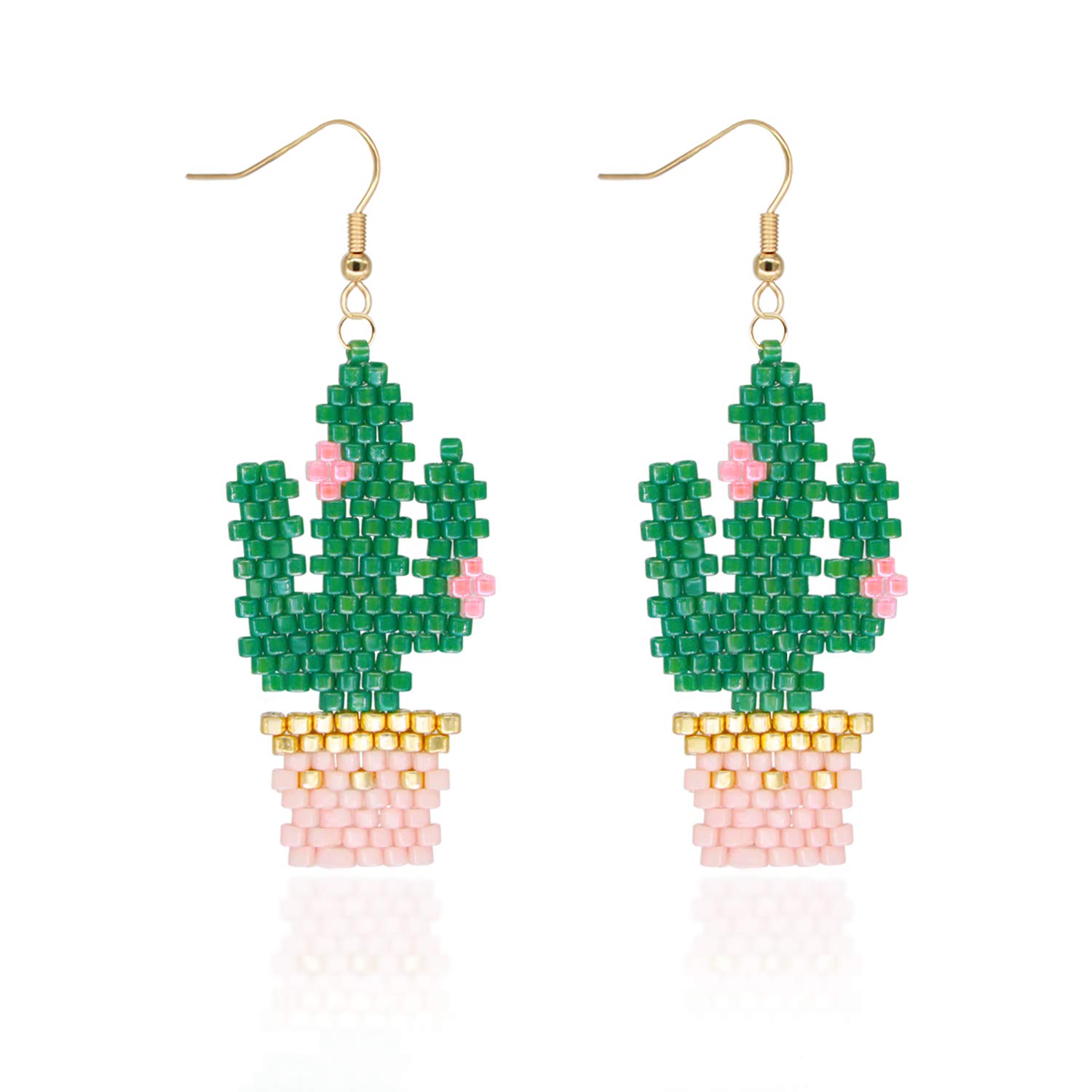 Orecchini pendenti a forma di cactus - Italia