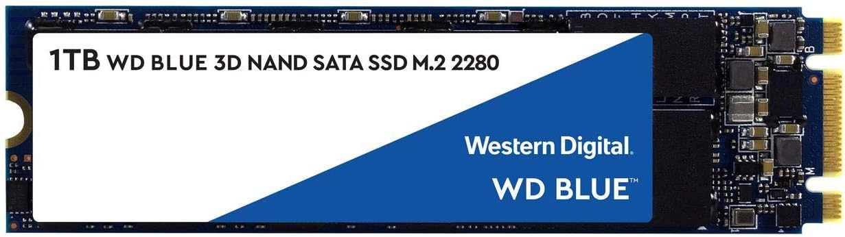 WD Blue 2TB M.2 SATA SSD with up to 560MB/s read speed