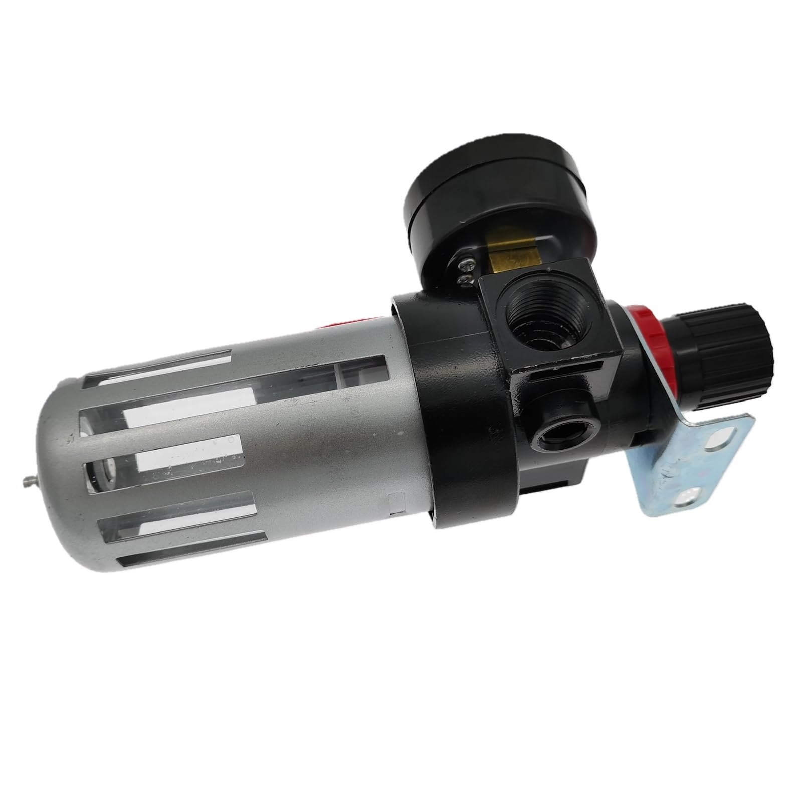 1 x regulator filtra powietrza, G1/2 BFR2000 BFR3000 BFR4000 urządzenie do uzdatniania gazu powietrza regulator ciśnienia filtra z manometrem(BFR2000)
