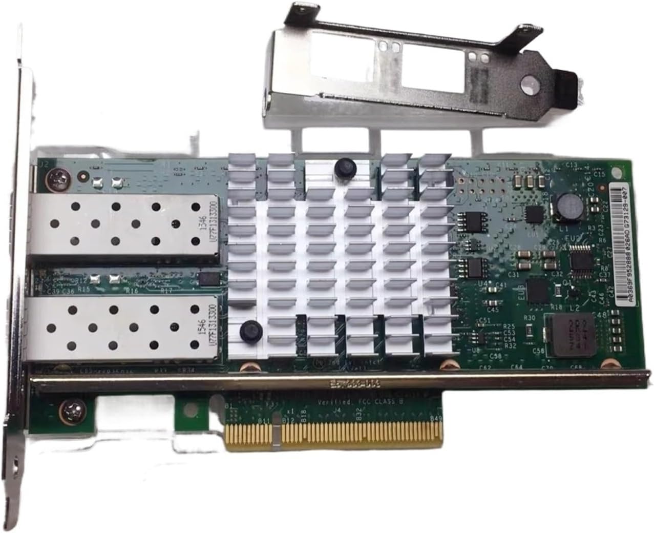 10GB 2 Dual Port X520-DA2 XYT17 942V6 for 10G SFP+ PCI Express x8 82599ES Chip Ethernet Network Card Module(Both Baffle)