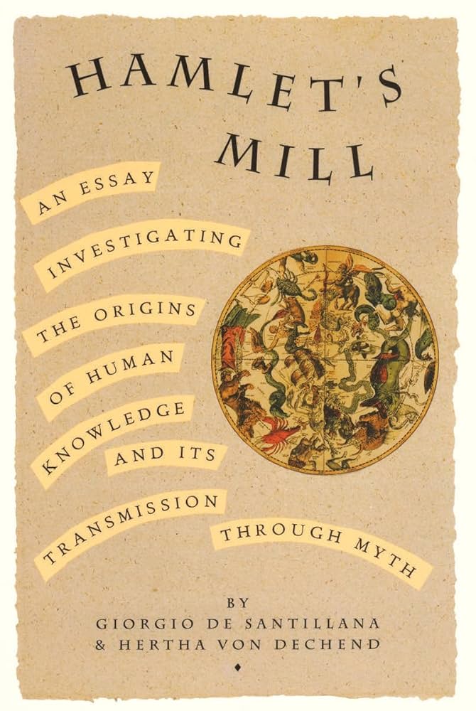 洋書 Hamlet's Mill by Santillana Hamlet's Mill: An Essay Investigating the Origins of Human