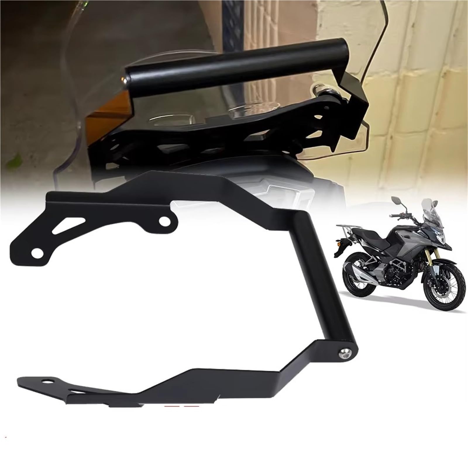 Supporto Per Telefono Cellulare Supporto Per Navigatore GPS Accessori Per Moto Per Motorhispania Per MH Per Tray 125 Per Tray125 Supporto Navigazione