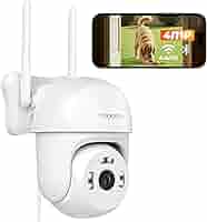 防犯カメラ ワイヤレス 屋外 Topcony 監視カメラ 室内外 5MP Amazon | 【室内/屋外 600万画素 2.4G/5GWiFi ネット切断録画