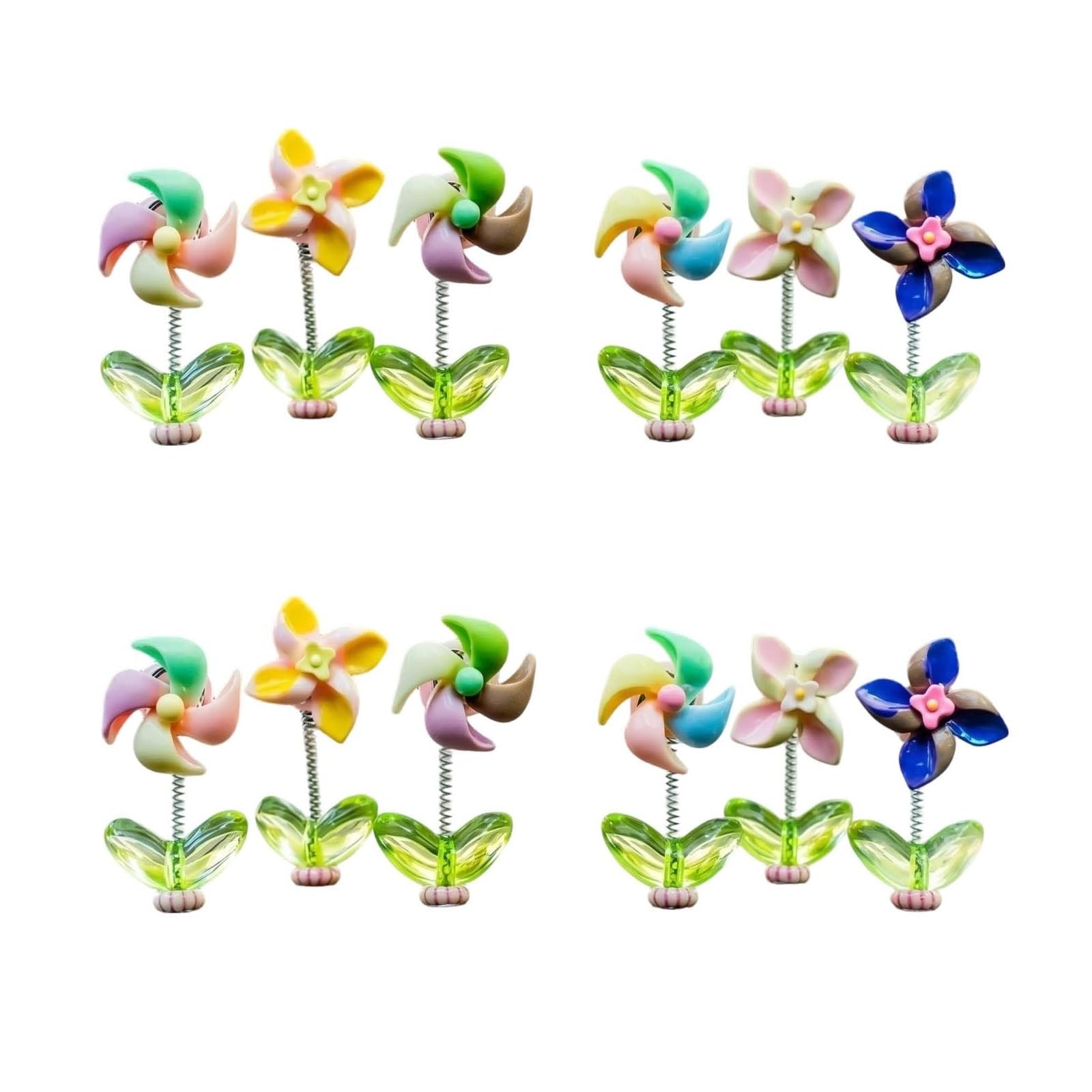 Figurine de printemps de voiture pour un tableau de bord zen et déco de bureau