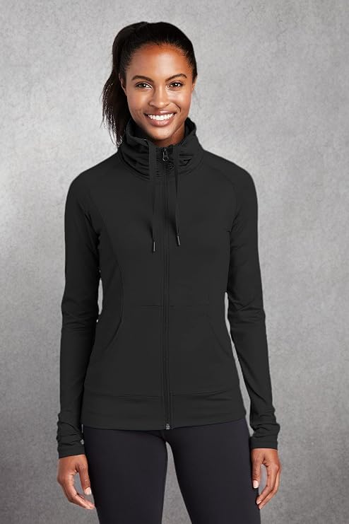 SPORT-TEK Women's Sport Wick Stretch Full Zip Jacket