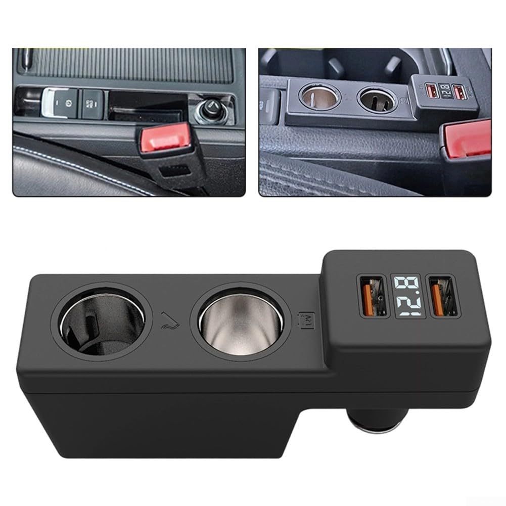 Kfz-Ladegerät, USB-Schnellladung für Golf 7, Golf 7.5, spezielles Ladegerät (2USB)