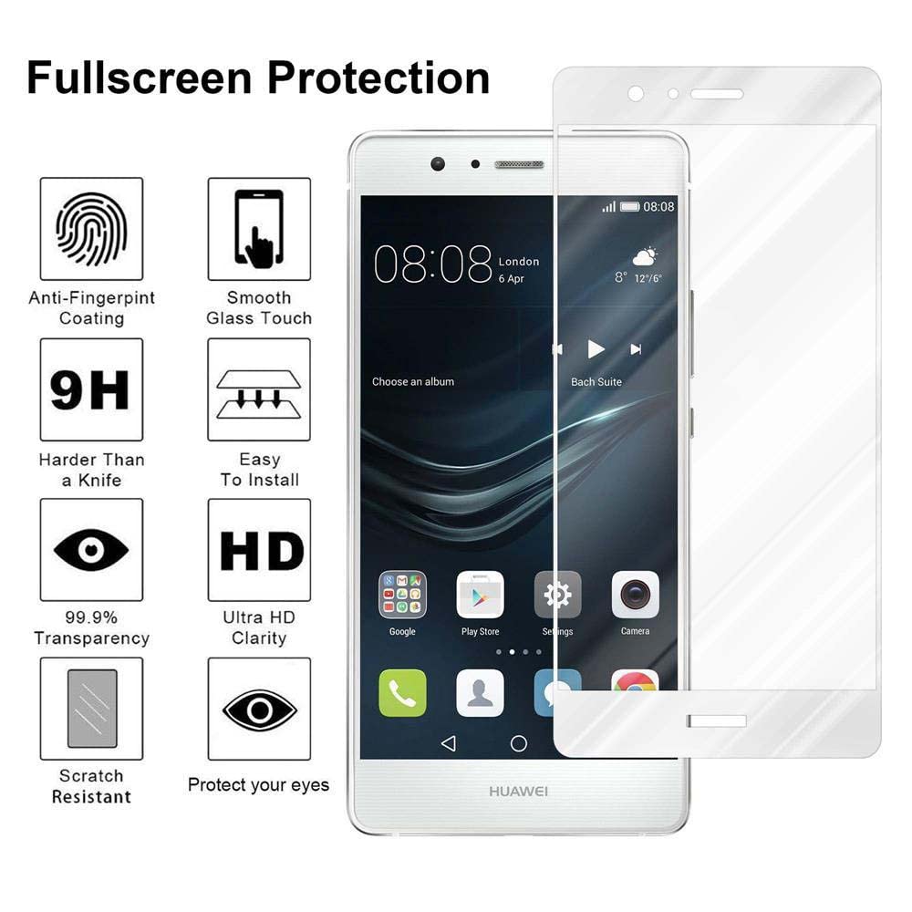 CADORABO 3x Pellicola Di Armatura Compatibile Con Huawei P9 In Elevata