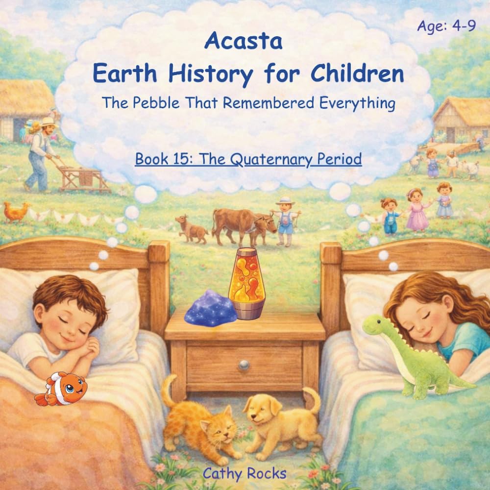 Acasta - Earth History for Children: Book 15: The Quaternary Period - The Age of Ice and People (Acasta - Bedtime Series about Earth History)