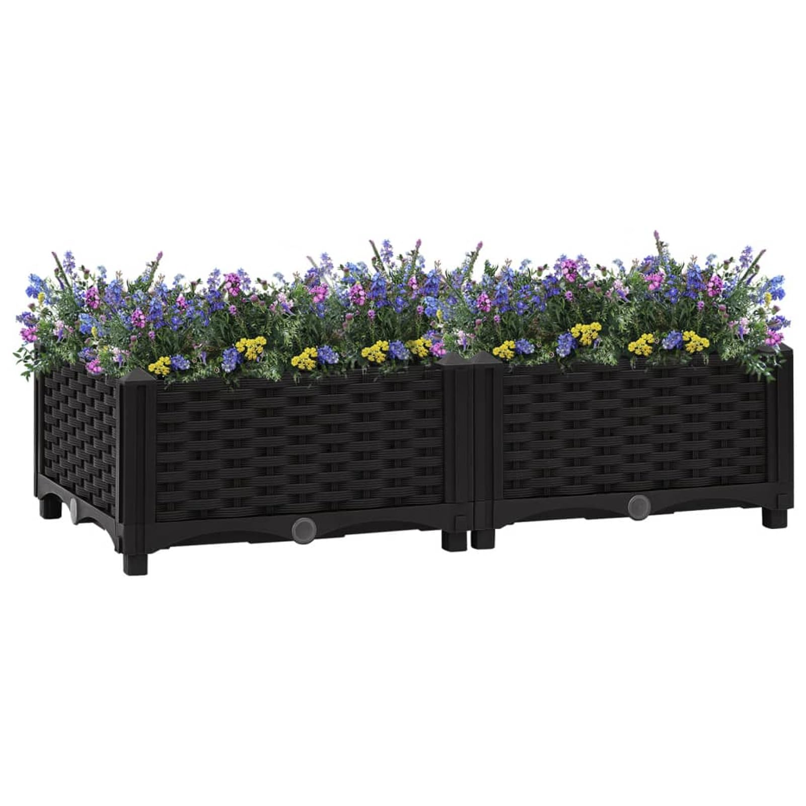 ShGaxin Arriate, Tavolo Da Coltivo, Orto Domestico, Arriate Da Giardino, Coltivazione Di Piante Aromatiche, 80x40x23 cm Polipropilene