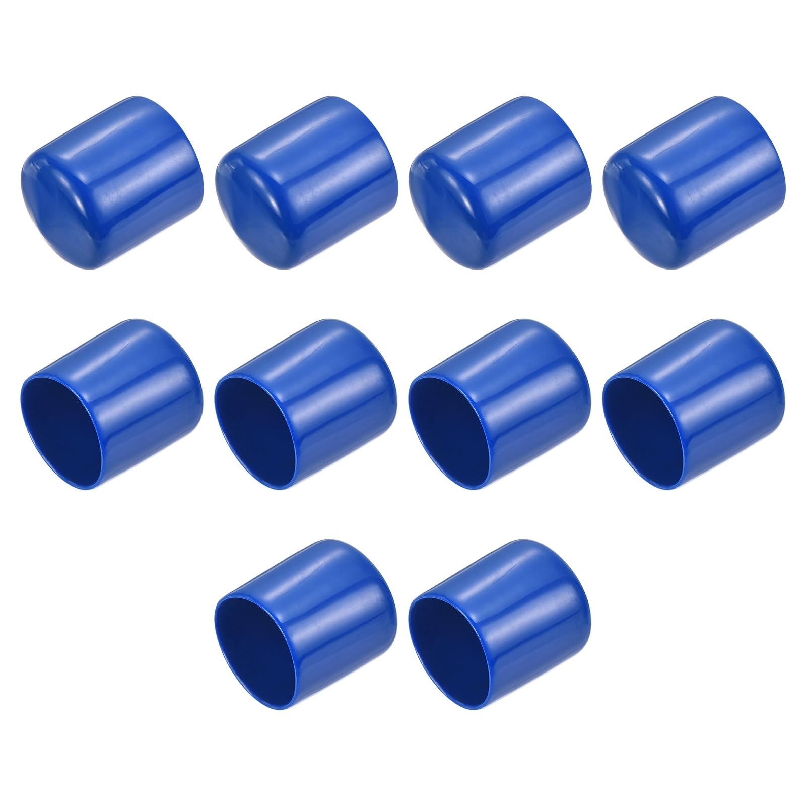 Evita daños con las tapas de goma de 29 mm uxcell de vinilo azul para proteger tornillos