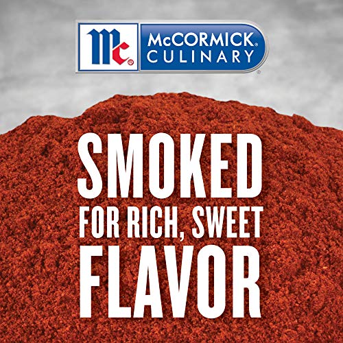 Mccormick Culinary Smoked Paprika, 17 Oz - One 17 Ounce Container Of Sweet And Smoky Paprika Perfect For Spanish Cuisine, Chicken, Fish, Pork, Potatoes, And More #TOP2