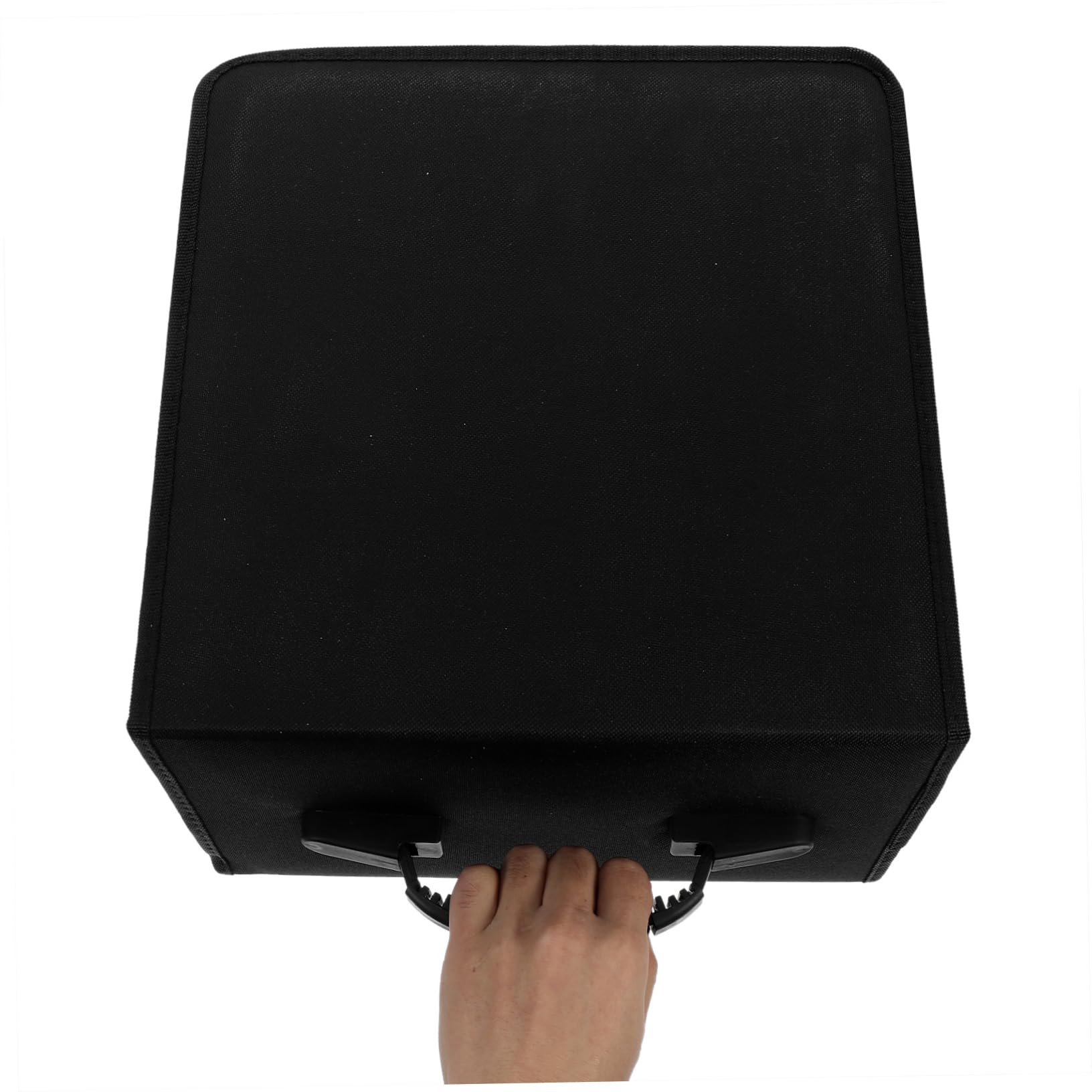 Amosfun Piccola Custodia per Dvd in Pu Contenitore per CD con Maniglia Organizer per Dischi ad Alta capacità Custodia per CD Dvd da Viaggio Grazioso per Auto e Casa