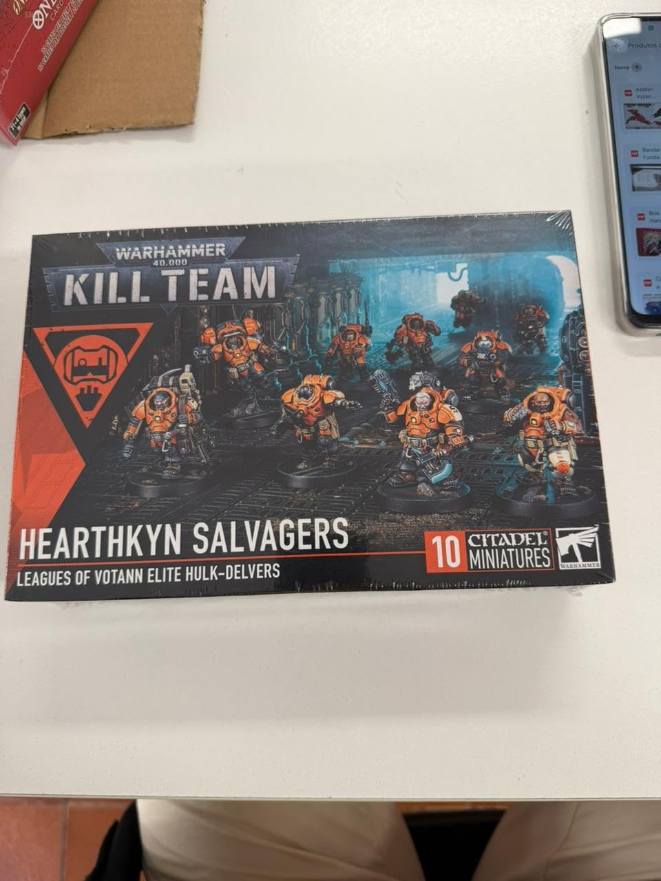 Warhammer 40K Kill Team Hearthkyn Salvagers Leagues Of Votann Elite Hulk-Delvers - Tabletop Miniatures Wargame