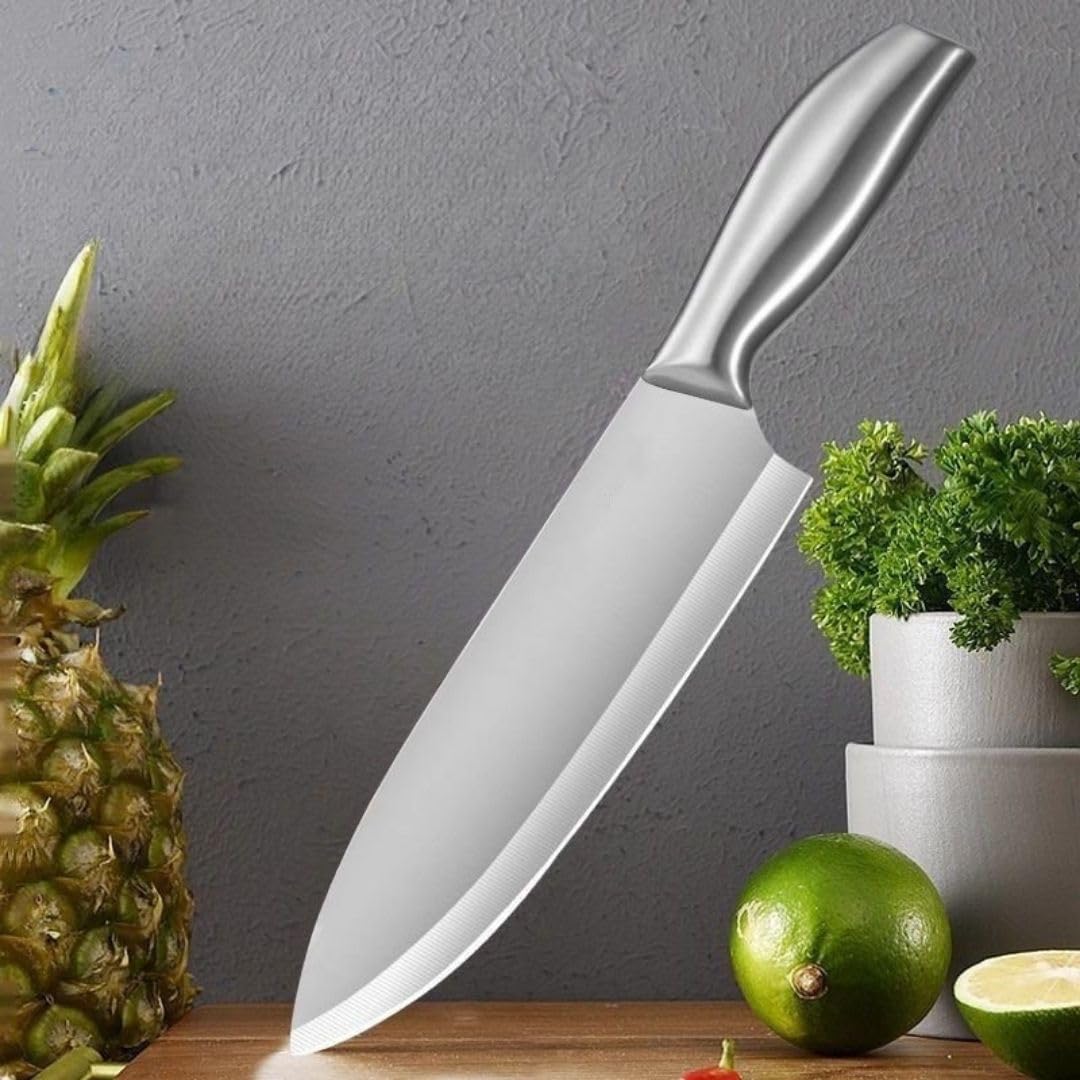 Stainless Steel Kitchen Paring Knife, 12-Inch Ultra Sharp Blade with Ergonomic Handle, Rust-Resistant Utility Knife for Fruit, Vegetables & Precision Cutting, Pack of 1, (C-B)