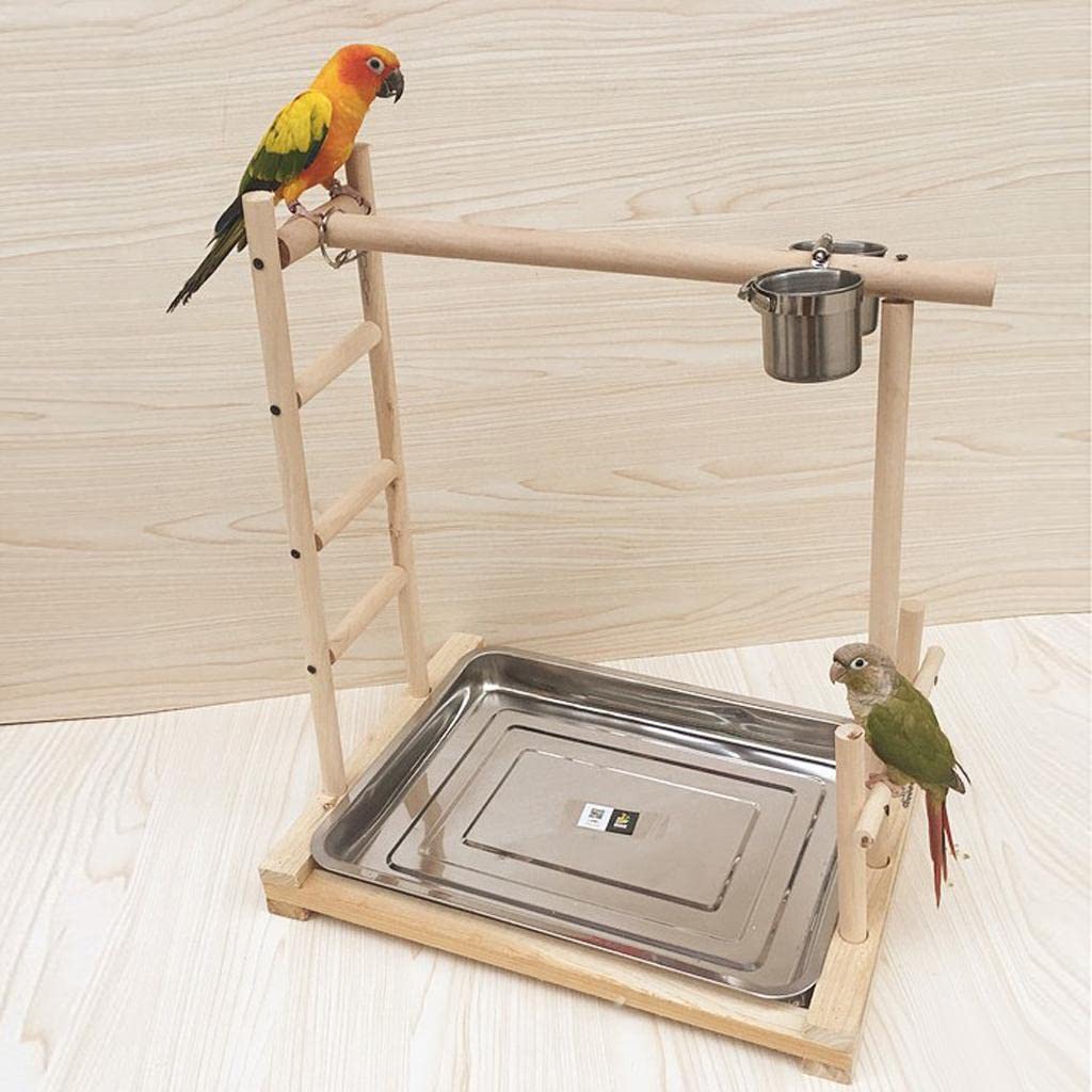 Spielplatz für Papageien, Vogelspielplatz, Sitzstange, Trainingsständer, Vogelspielzeug