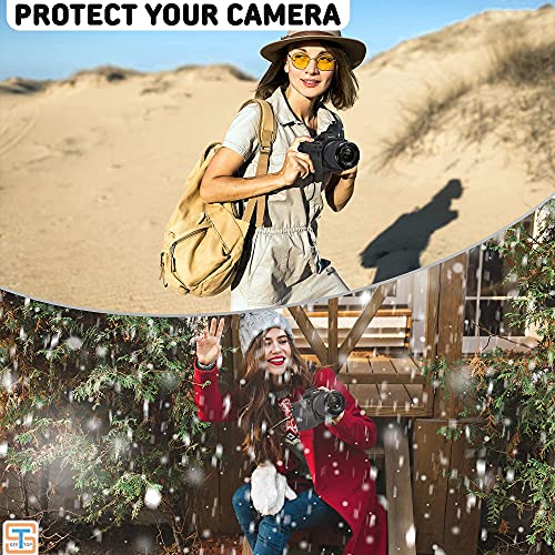 Stseetop Sony A7Iii Case, Silicone Rubber Detachable Protective Camera Case Cover, Compatible With Sony A7 Iii A7 Riii Sony Ilce-7Riii A73 A7R3 (Black) #TOP6