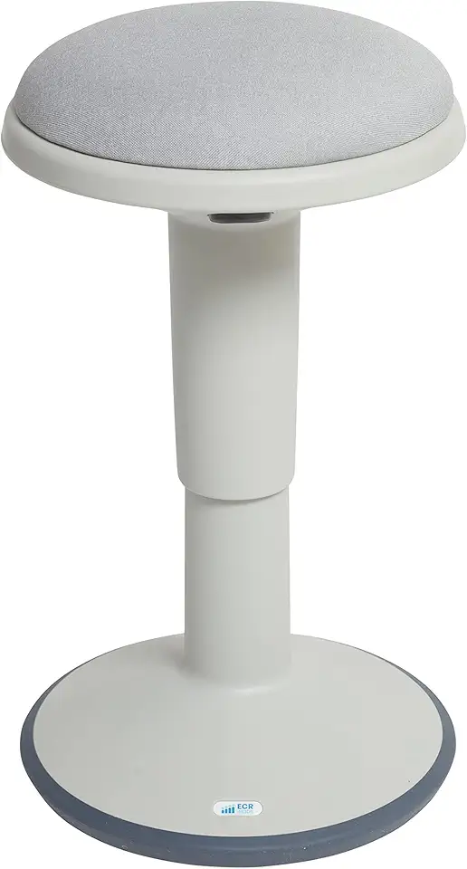 ECR4Kids SitWell Banco ajustável almofadado Seafoam