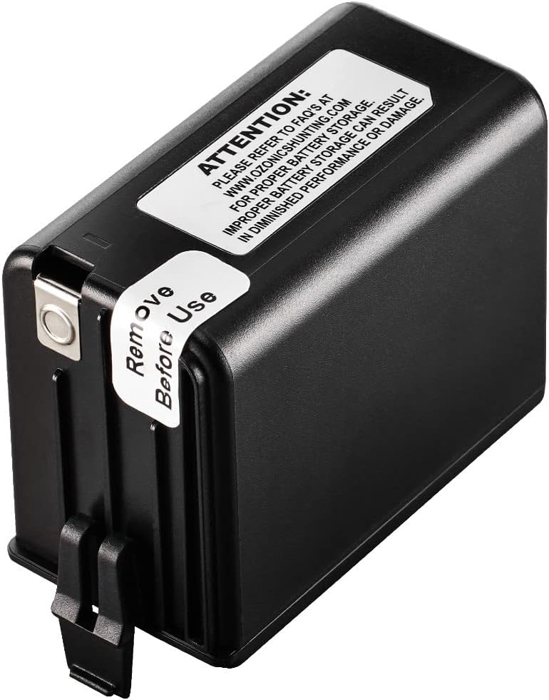 Ozonics SG-BA02XL Extended Life Rechargeable Battery for HR230, HR200, or HR150 Scent Eliminator – Hunting Accessory with Runtime Up to 10 Hrs in Standard & 8 Hrs in Boost Mode