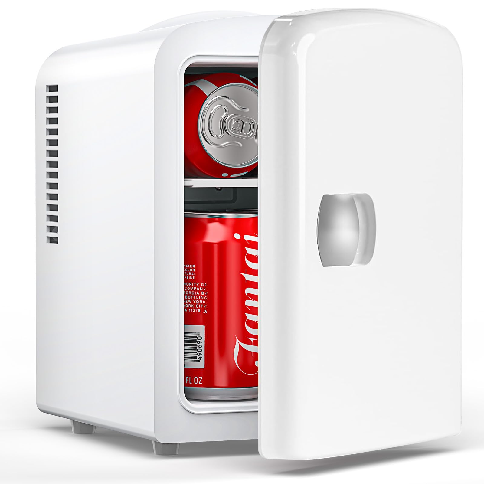 ホワイトコンパクト冷蔵庫 Amazon | COWSAR 小型冷蔵庫 4L ポータブル冷蔵庫 おしゃれ コンパクト