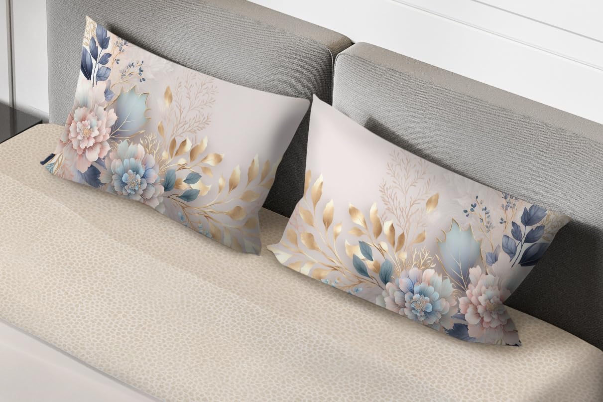 Ipersan Completo Letto Fine-Art 2 Piazze Con Stampa Papavero – Lenzuola In Cotone Percalle 60 Fili - 4