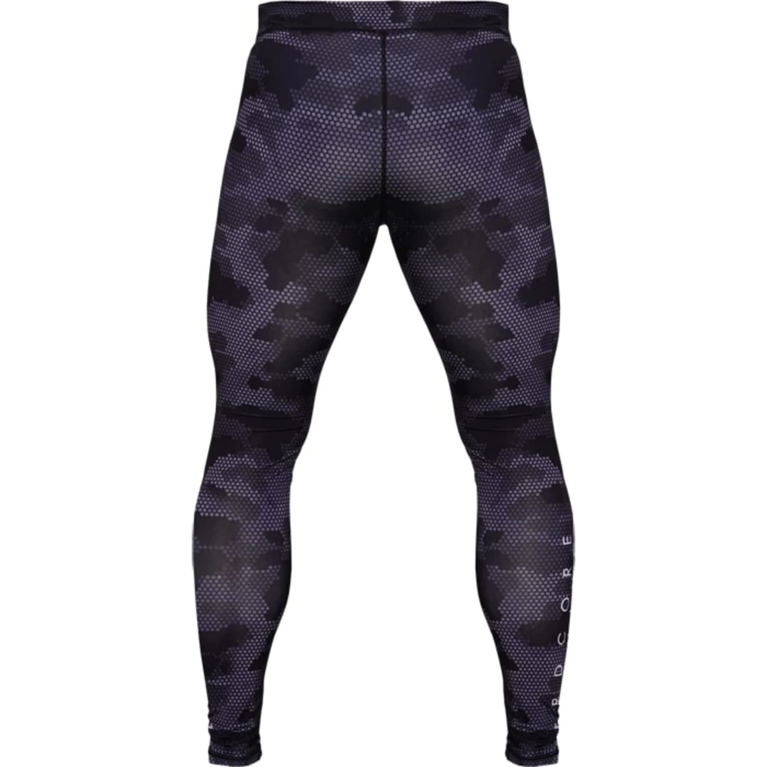 Hardcore Training Compression Pants Hexagon Camo Men's Pantaloni a Compressione Uomo MMA BJJ Fitness Boxe Grappling No Gi Livello Base