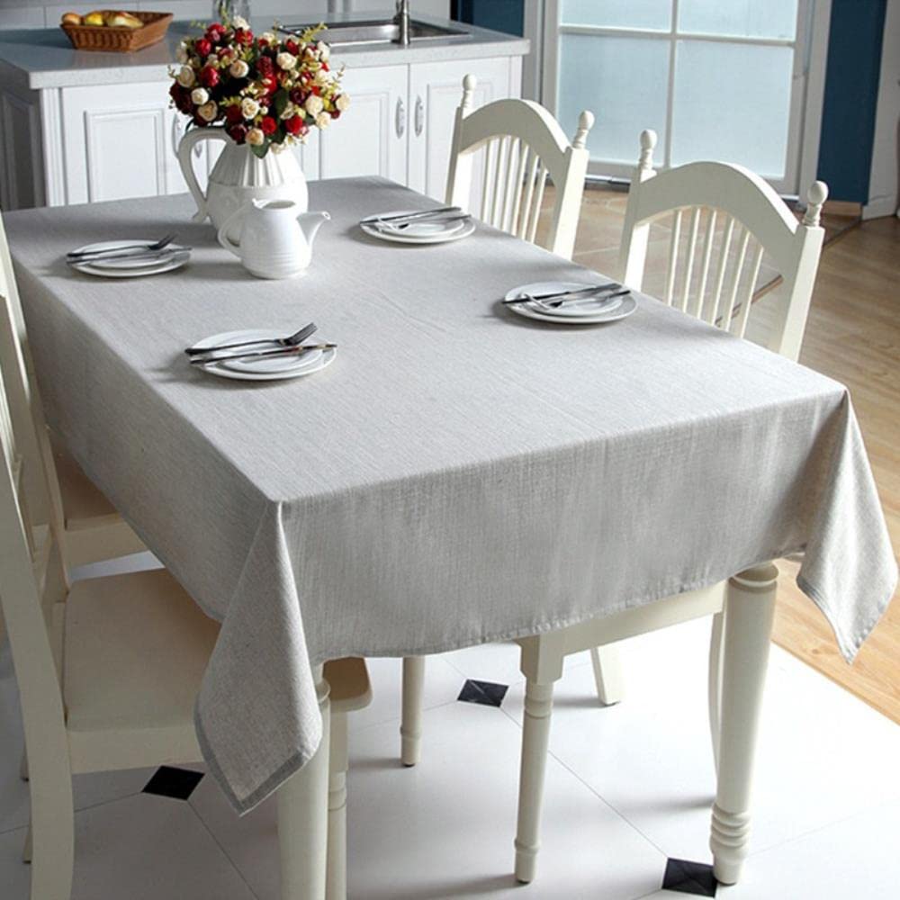 Tovaglia decorativa in lino di cotone con nappa giapponese addensare rettangolare tavolo da pranzo da pranzo tovaglia da tè