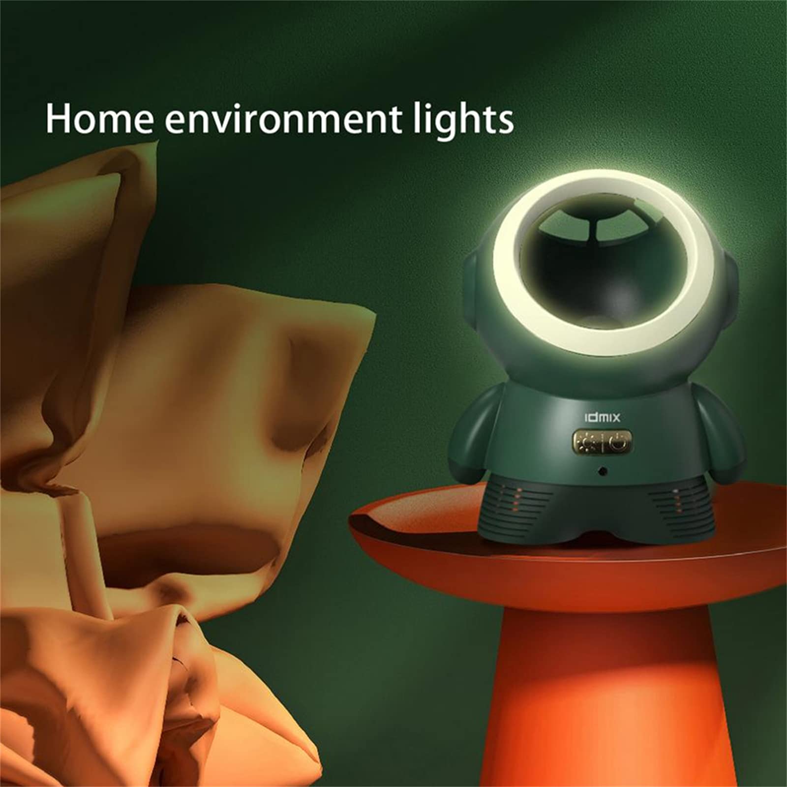Spaceman Mosquito Killer Lámpara Bug Zapper Mute Repellent