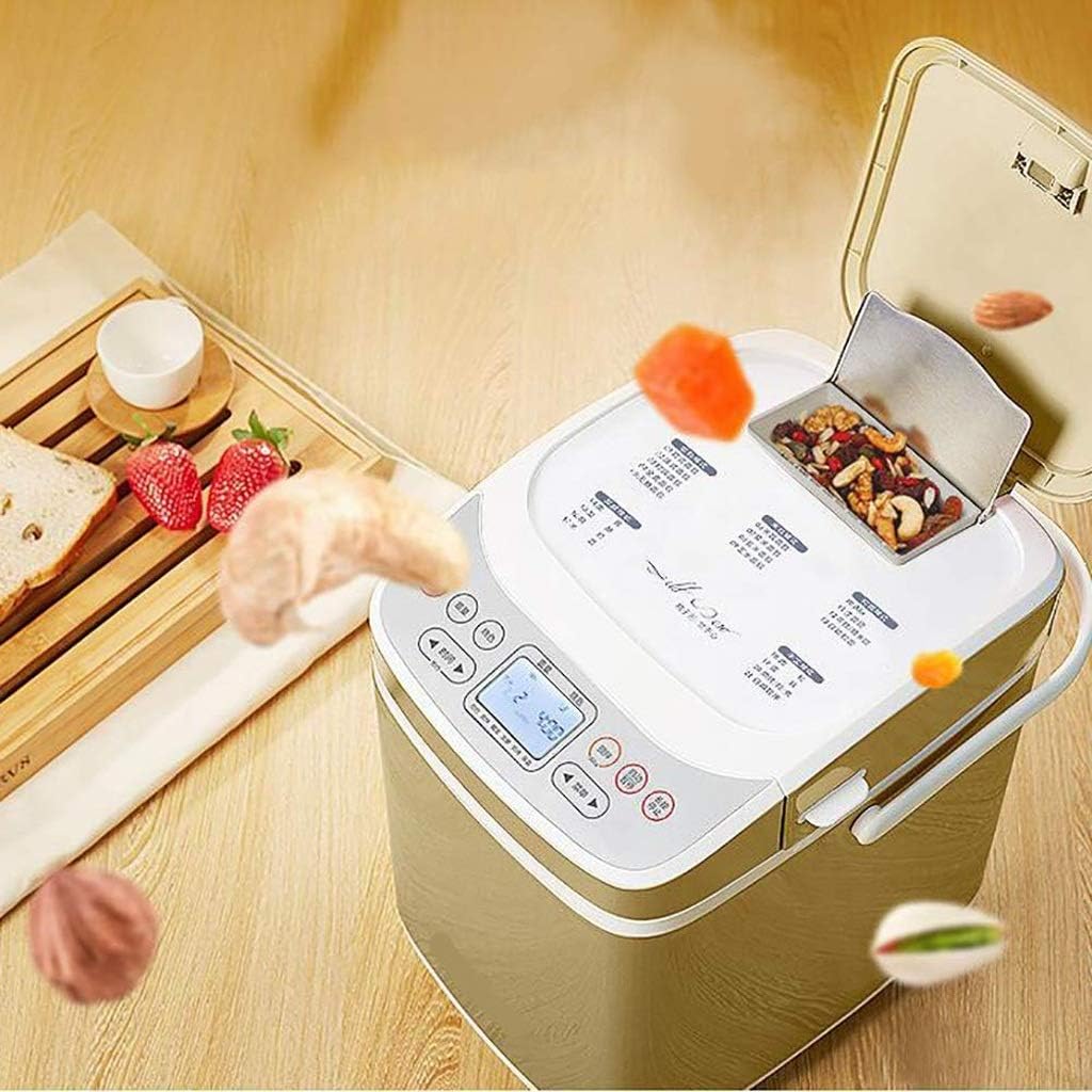 Home Bakery Breadmaker, loaf of bread, Stainless Steel for