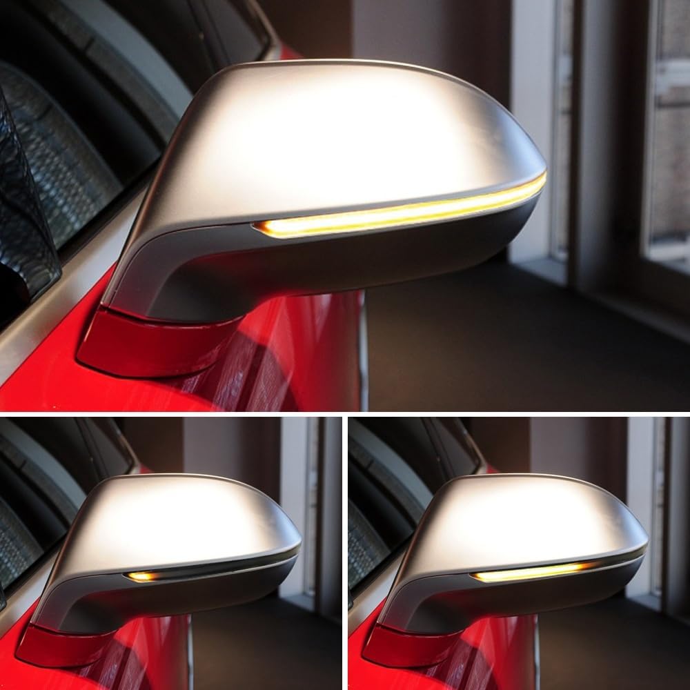 ターンシグナルライトラ 車の Led サイドミラーダイナミックターンシグナルライト交換アウディ A7 S7 Rs7 4g8 2010