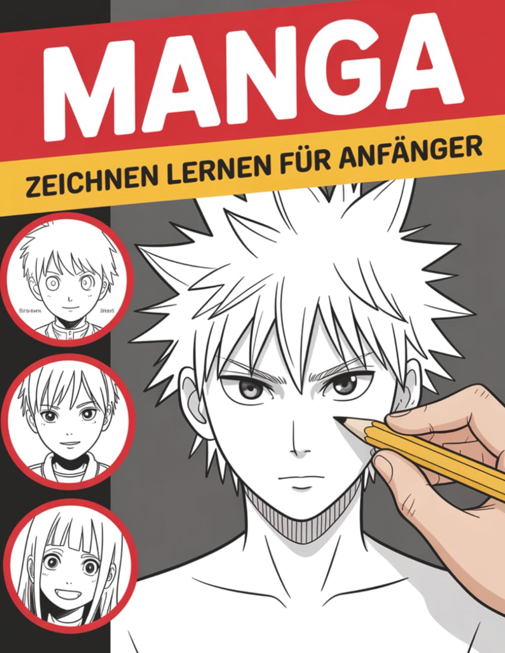Manga Zeichnen Lernen Für Anfänger: Die ideale Geschenkidee für kreative Kinder, Jugendliche und Erwachsene, die Manga lieben