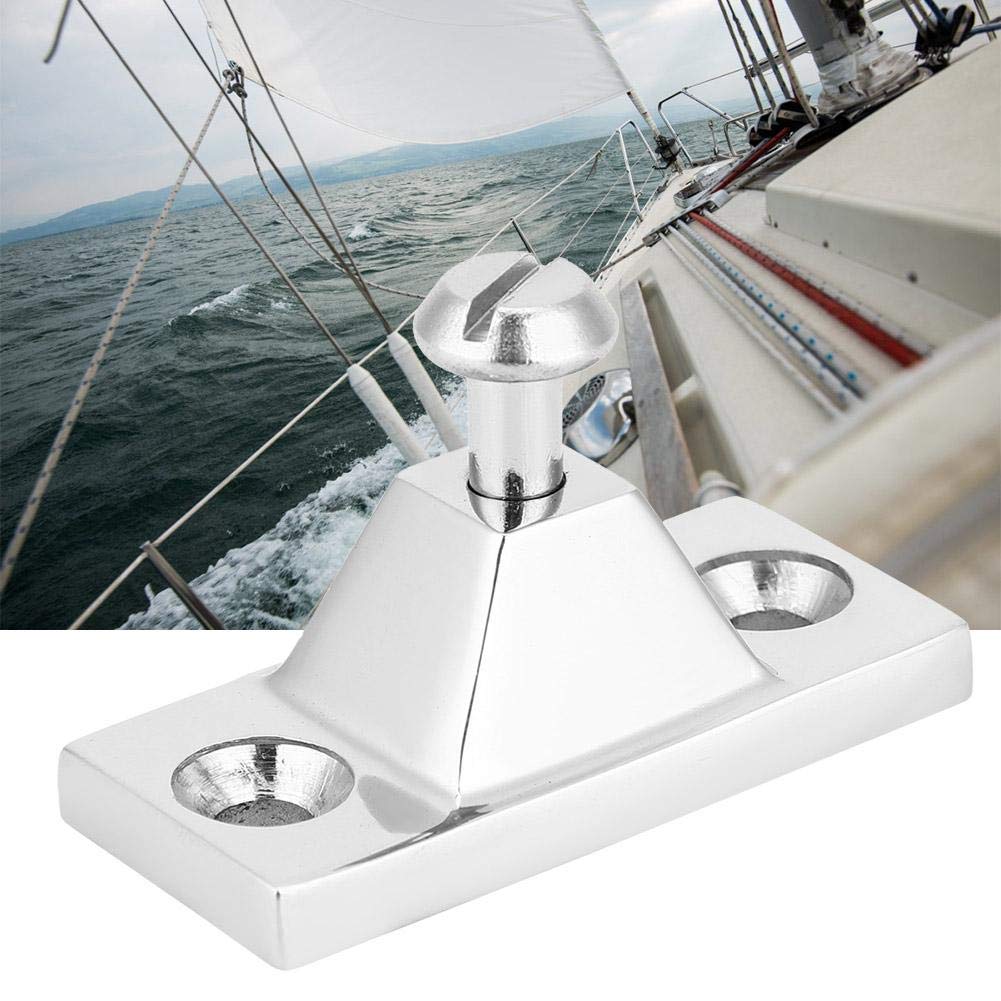Gazechimp 2 Stück Edelstahl Swivel Deck Scharnier Bimini Top Harware