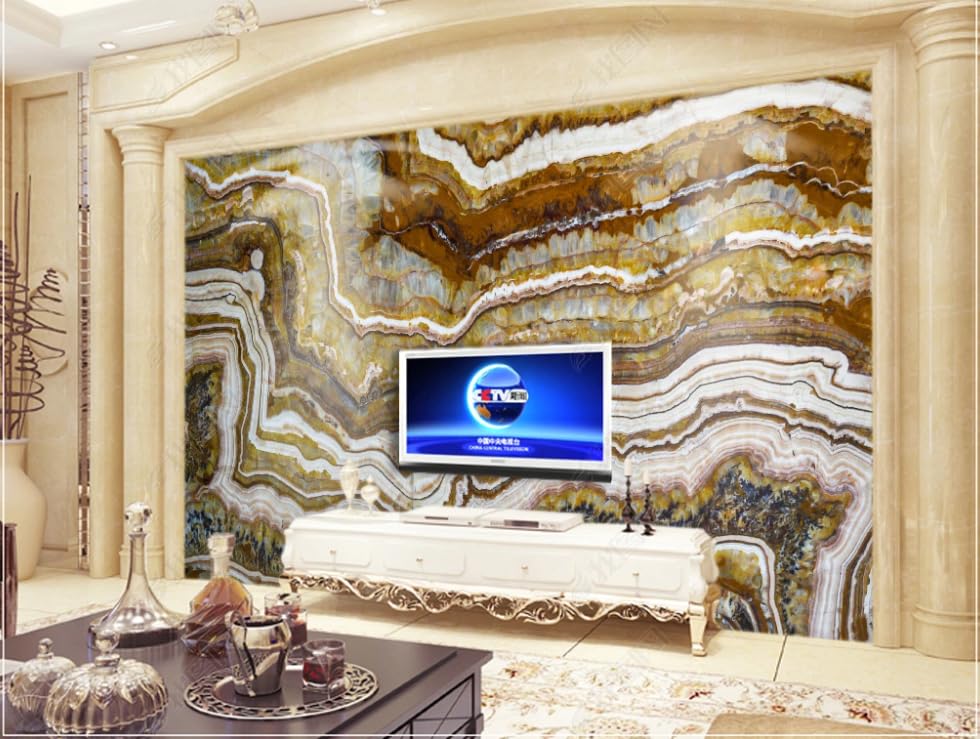 Papier peint intissé pierre méditerranéenne poster géant mural pour salon 150x105 cm