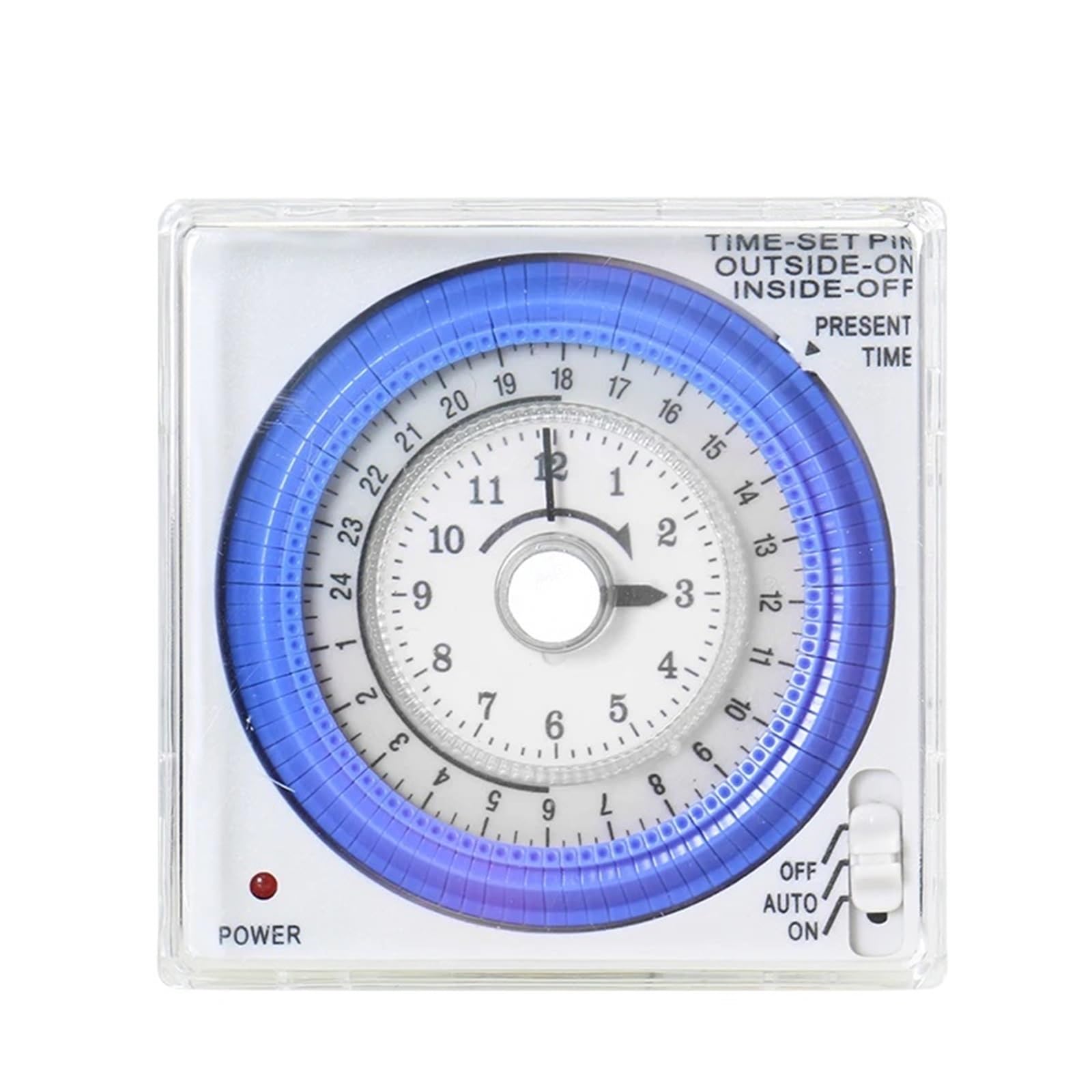 Minuterie mécanique DIN TB37 110 V ou 220 V, minuterie réglable de 15 minutes, commande manuelle ou automatique