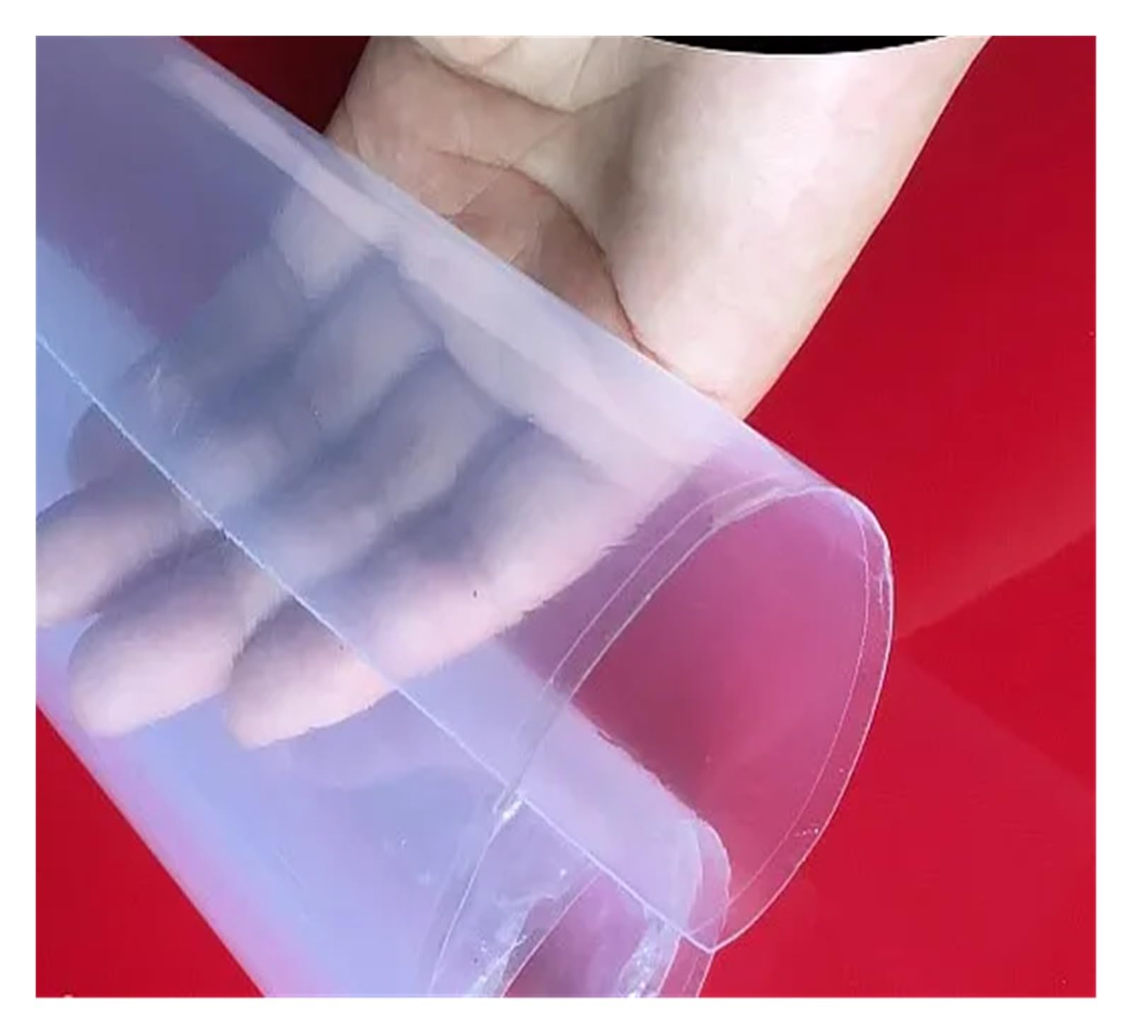 Feuille De Silicone Transparente 500x500mm – épaisseur 0.1mm à 3mm, Souple Et Résistante Pour Bricolage - 4