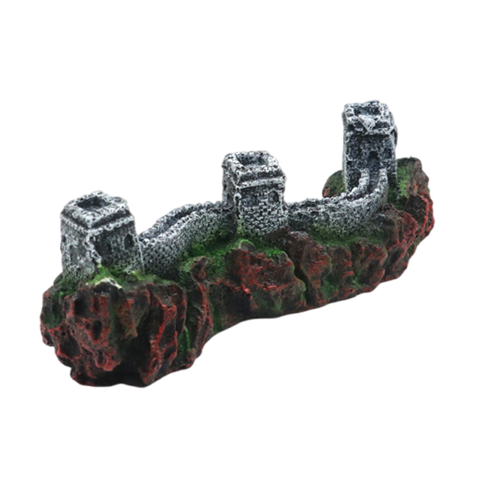 CUNZJIA Simulated Large Fish Tanks Landscape Decoration Aquariums Cave for Fish and Shrimp Habitat