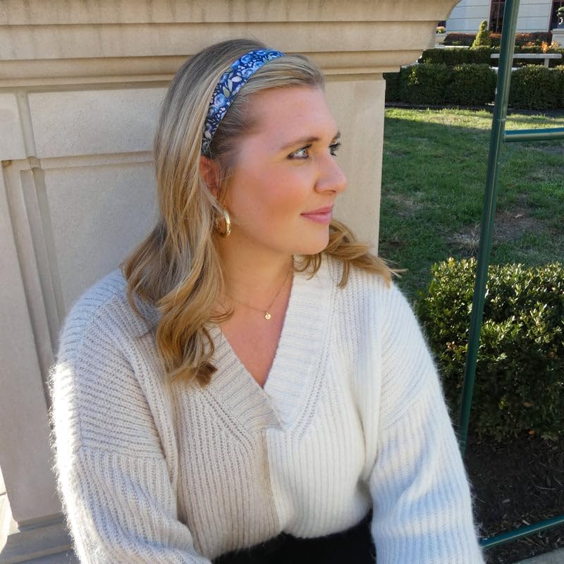 Miniatura 7 de Sweaty Bands Diadema para mujeres y niñas para un estilo de vida activo  Absorbe el sudor, antideslizante, con forro de terciopelo, elegante diadema