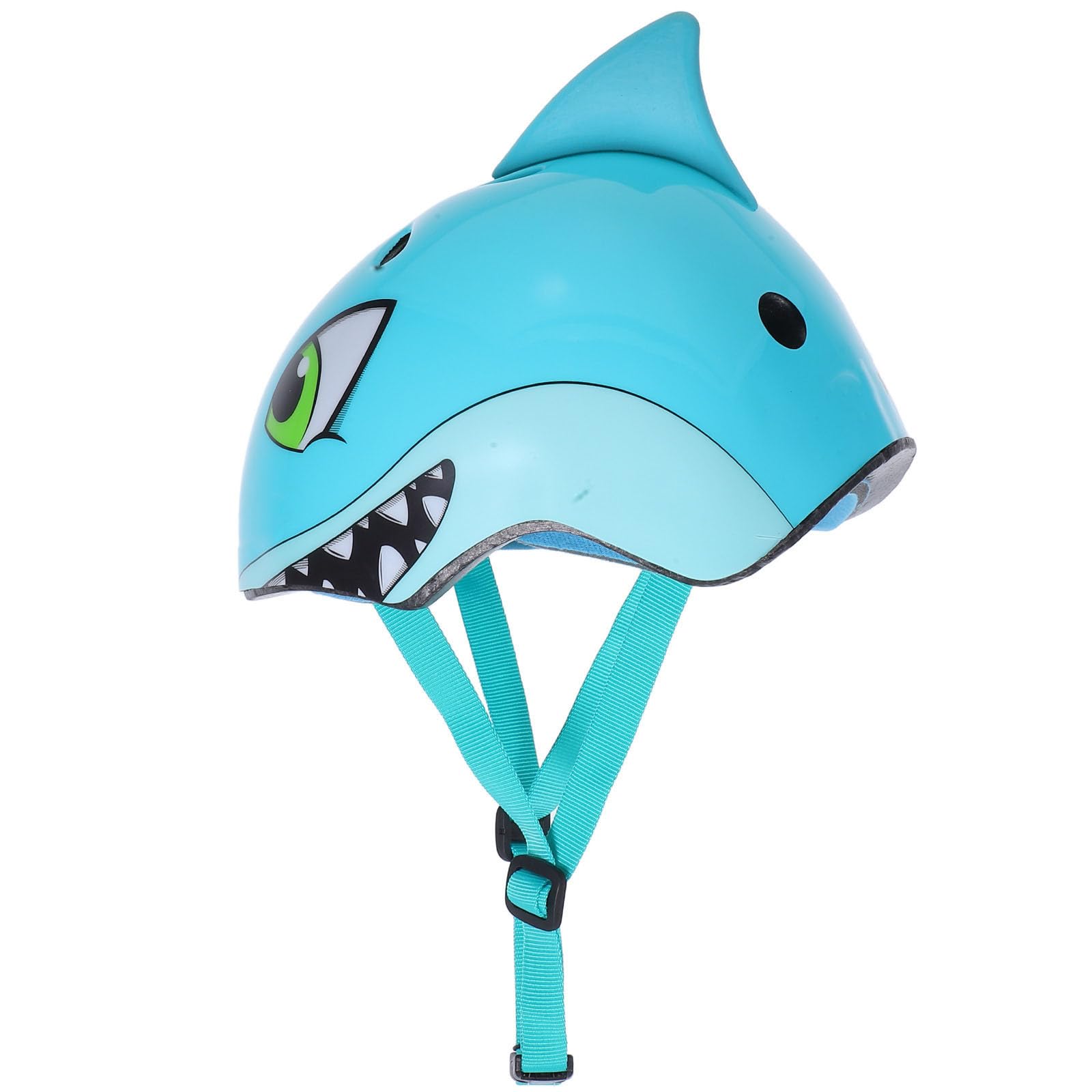 Casco de Bicicleta para Ajustable de Plástico Azul Diseño Resistente a Impactos y Ventilación para Patinaje y Ciclismo Tamaño S 50-54cm