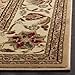 SAFAVIEH Lyndhurst Collection Area Rug - 9' x 12', Beige & Ivory, Traditional Oriental Design, Non-Shedding & Easy Care, Ideal for High Traffic Areas in Living Room, Bedroom (LNH212D)