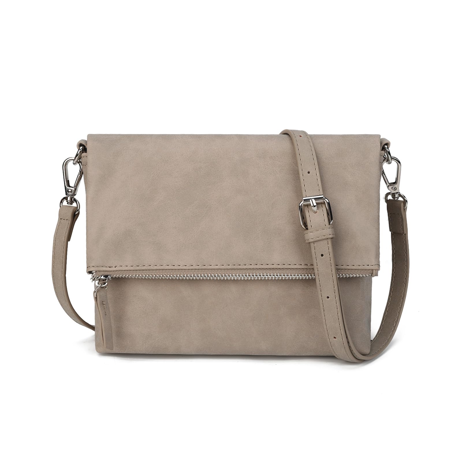 Gladdon borsa tracolla donna, borse donna con 3 scomparti, cartella con multitasche per contenere ciò di cui una donna ha bisogno, morbida e facile da usare