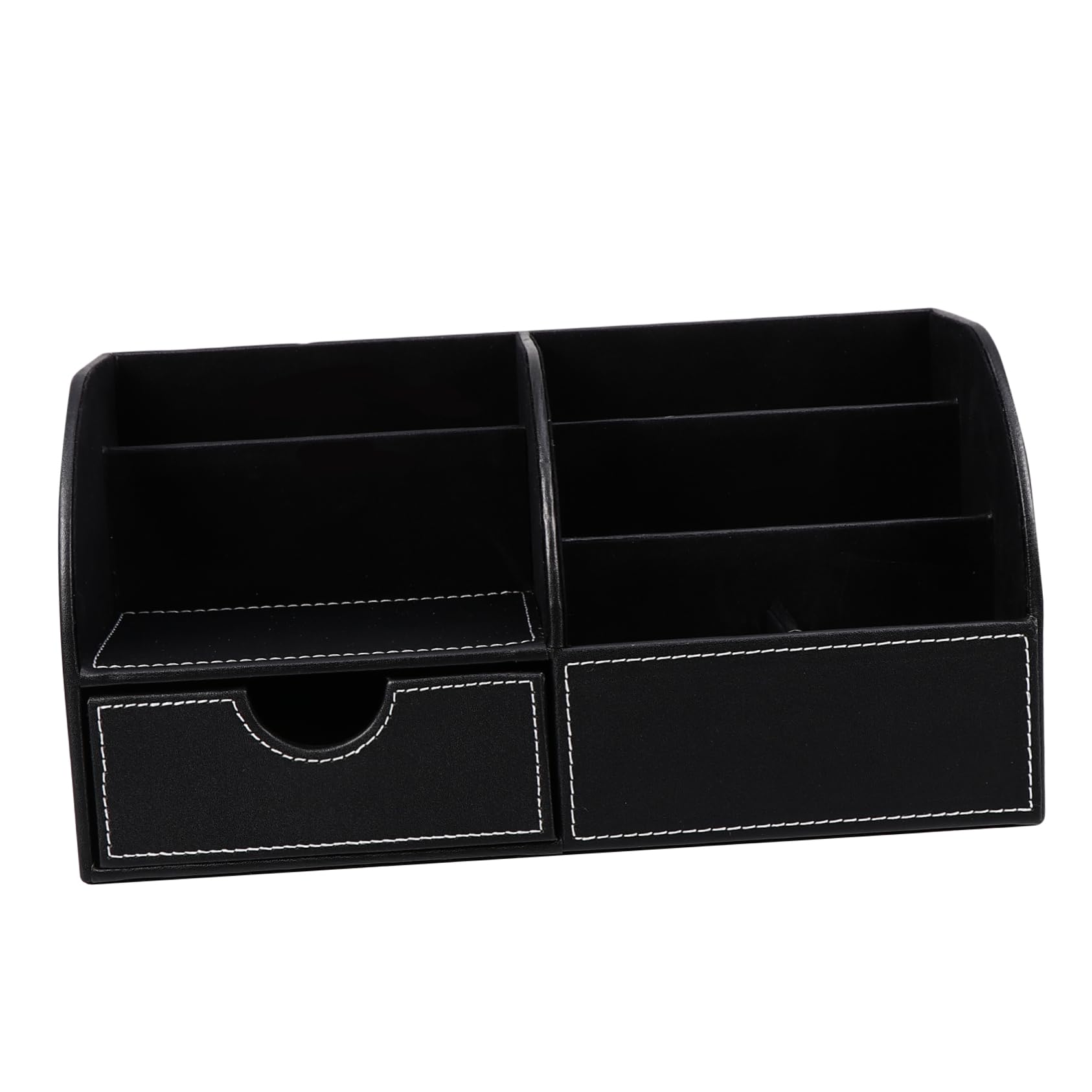 Organisateur de rangement pour stylos SHOWERORO en cuir synthétique rigide